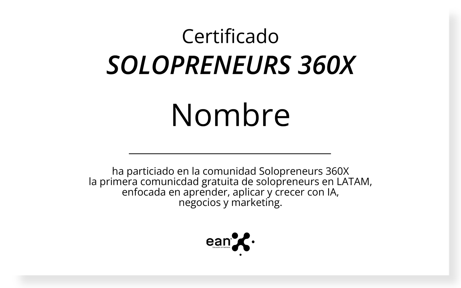 Certificado